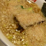 麺屋あごすけ - 醤油背脂麺