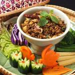 Lab Kwa <Northern Thai style pork spicy salad>