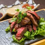 Charcoal grilled Motobu beef