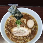 独学流らーめん 草加の陣 - 味玉らーめん ¥780 (らーめんはしょうゆラーメンのみ)