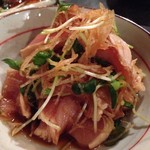 ゑちぜん屋 - 鶏わさ：うまいよ