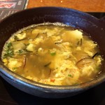 かにしげ - 雑炊の大鍋