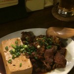 カフェ アンド クラフトビール ダイニング ソウルバード - ラストは牛すじ煮込み（余った汁にご飯ぶっこみたい）