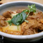 うろん 釜”だし - (2016.11.5再訪)　親子丼（小）　+280円