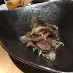 奥都 - 広島和牛 コウネのすき焼き（1280円）