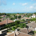 たきどぅん - お店のある竹富島の集落の風景