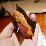 富小路 やま岸 - 16.11月　このわた＆トロ