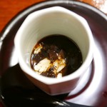 富小路 やま岸 - 16.11月　香茸と渡り蟹の茶碗蒸し