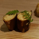 富小路 やま岸 - 16.11月　杉八寸（鮎）