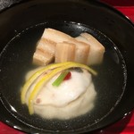 銀座 しのはら - 真丈のお椀