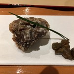 銀座 しのはら - すっぽん肝の唐揚げ