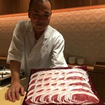 銀座 しのはら - 月の輪くまっ！