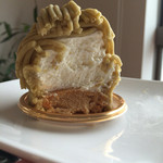 オ・プティ・マタン - モンブランの断面