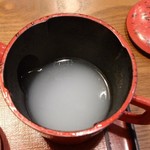 蕎麦湯