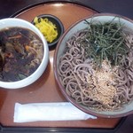 そば処 ひろ - 辛いつけそば800円／平成28年11月