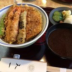 銀座 天一 - 天丼 全体