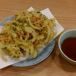 信州蕎麦の草笛 - ランチセット　かきあげ