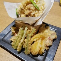 上越やすだ  銀座二丁目店 - 佐渡 汐するめの天ぷら