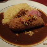 アピシウス - 海老カツカレー（2016.11.6、チャリティカレー）