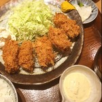 富士喜 - カキフライ定食