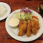 モンブラン - モンブラン 浅草店 カキフライランチ 税込1,050円