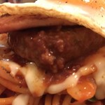 スパゲッティーのパンチョ - 目玉焼きの下にはハンバーグと【料理】 