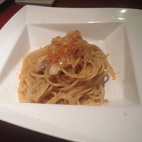 ボッテゴン - パスタランチ 太刀魚と焼き茄子のスパゲッティ からすみ風味¥2500