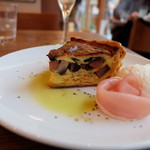 フェリーチェ カフェ - ベーコンのキッシュ