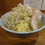 ラーメン BooBoo太郎。 - 小ﾗｰﾒﾝ　ﾆﾝﾆｸ・ﾔｻｲ・ｱﾌﾞﾗ