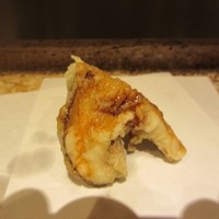 日本橋 蕎ノ字 - 天麩羅（静岡県藤枝市産の玉取茸（椎茸））