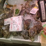 新潟本町 鈴木鮮魚 - この日は岩ガキがありました！！