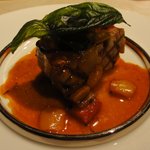 ロゼット - 魚料理： 北海道松前産　本マグロのグリエ　白ワインとフォン・ド・ヴォのソース