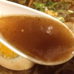 ミカサノ食堂 - 【2016年07月】おでん出汁の鶏醤ラーメン
            、スープアップ。