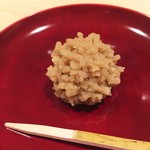 銀座 しのはら - 栗かのこ