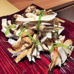 銀座 しのはら - たくさんの松茸