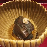 銀座 しのはら - 茄子の炊き合わせ