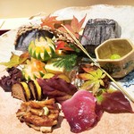 銀座 しのはら - 滋賀の山里を表現した八寸