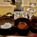 ごだん 宮ざわ - 赤だしと・・・幸せな時間です。