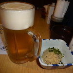 鮨乃家 - 生ビール(中)(540円)
