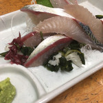 居魚屋　網元 - 鯖の刺身（750円）◎