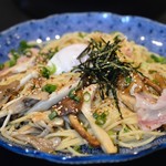 洋麺屋 五右衛門 - イベリコ豚ときのこづくしのよくばりスパゲッティー♡