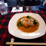 くいしんぼー山中 - 南伊勢町(伊勢志摩)産伊勢海老のソテー ソースアメリケーヌで