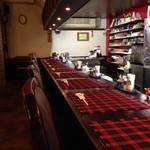 くいしんぼー山中 - カウンター 開店前の静けさ