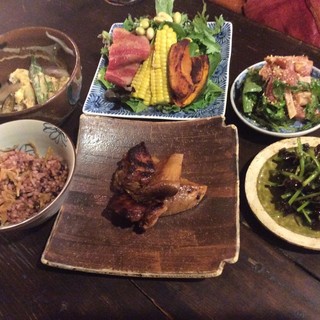 玄気シンプルコース 料理のみ 野菜居酒屋 玄気 神田 野菜料理 食べログ