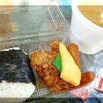 Musubi & Bento Iyasume - おむすびセット+豚汁