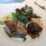 La Brianza - ランチメインの【白金豚の炭火焼き】【牛肉の赤ワイン煮】※後者正式名称失念
      