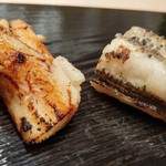 鮨 とかみ - 穴子 塩とタレ