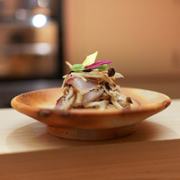 麻布十番 ふくだ - きのことえぼ鯛の昆布〆