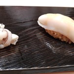 鮨 とかみ - 新烏賊とゲソ