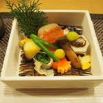 田菜花 - 黒毛和牛の炊き寄せ